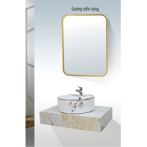 Bộ bàn đá lavabo LBD03