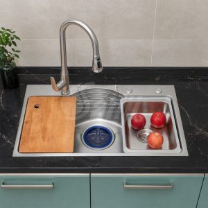 Chậu rửa chén inox 304 Sanji C-7546-HQ