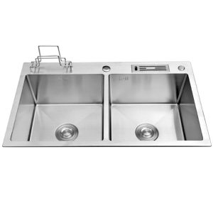 Chậu rửa chén inox 304 Sanji C-8245D