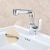 Vòi lavabo nóng lạnh dây rút Sanji LN25