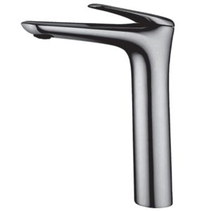 Vòi lavabo nóng lạnh xám Sanji LN25