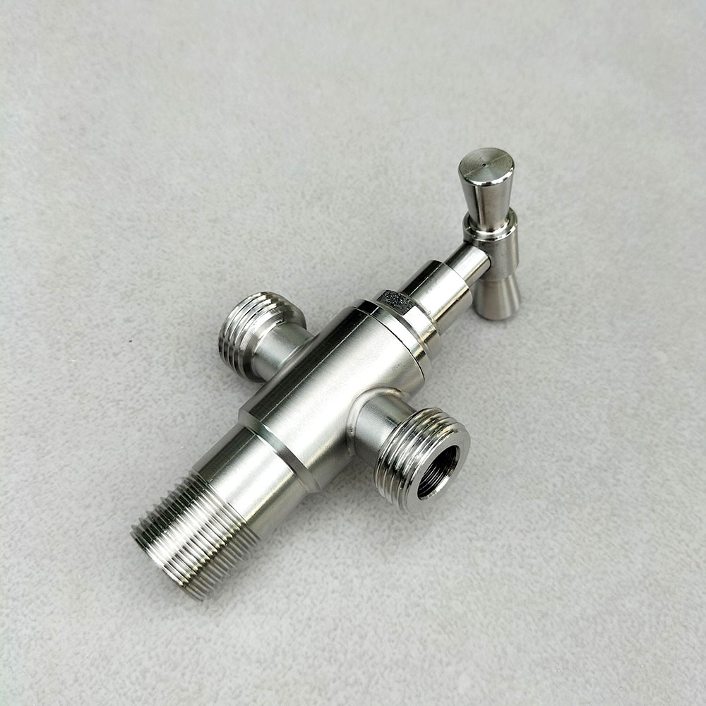 Van khóa 3 ngả inox 304 Sanji VTI-03 - Bảo hành 5 năm
