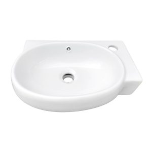 Chậu lavabo sứ treo góc LB-3210
