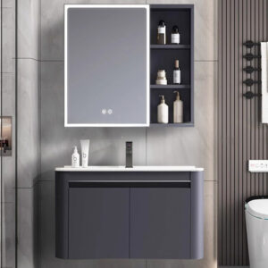 Bộ tủ lavabo nhôm LBT14