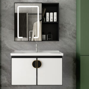 Bộ tủ lavabo nhôm LBT15