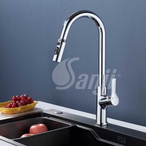 Vòi rửa chén dây rút Sanji CN20