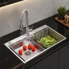 Chậu rửa chén inox 304 Sanji C-8048G