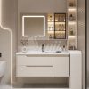 Bộ tủ lavabo nhựa PVC LBT48